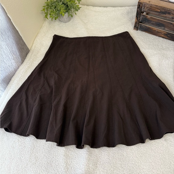 Dress Barn brown skirt - Picture 8 of 8